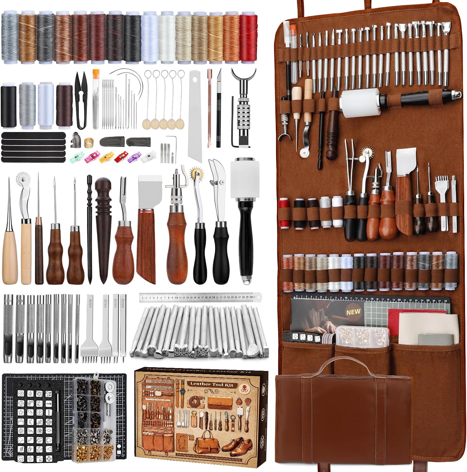 Leatherwork Tools - Leather Working Kit, Leather Working Tools