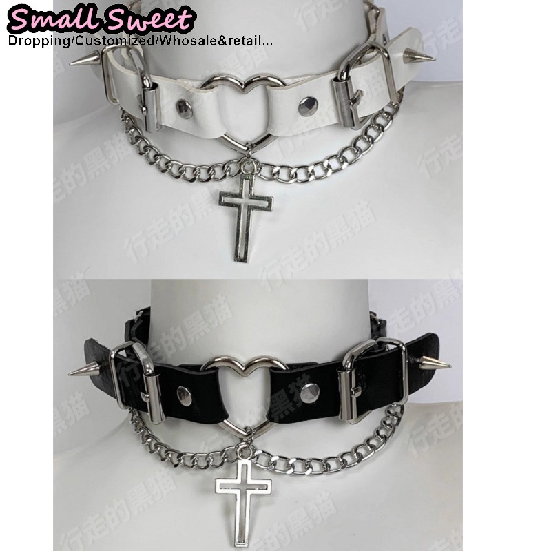 Goth Hair Accessories Harajuku - огляд і ціна Leatherwork Rings