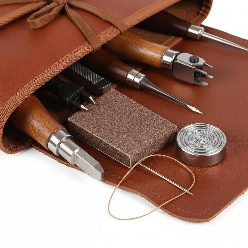 72 PCS Leather Crafting Suppli - огляд і ціна Leather Workshop
