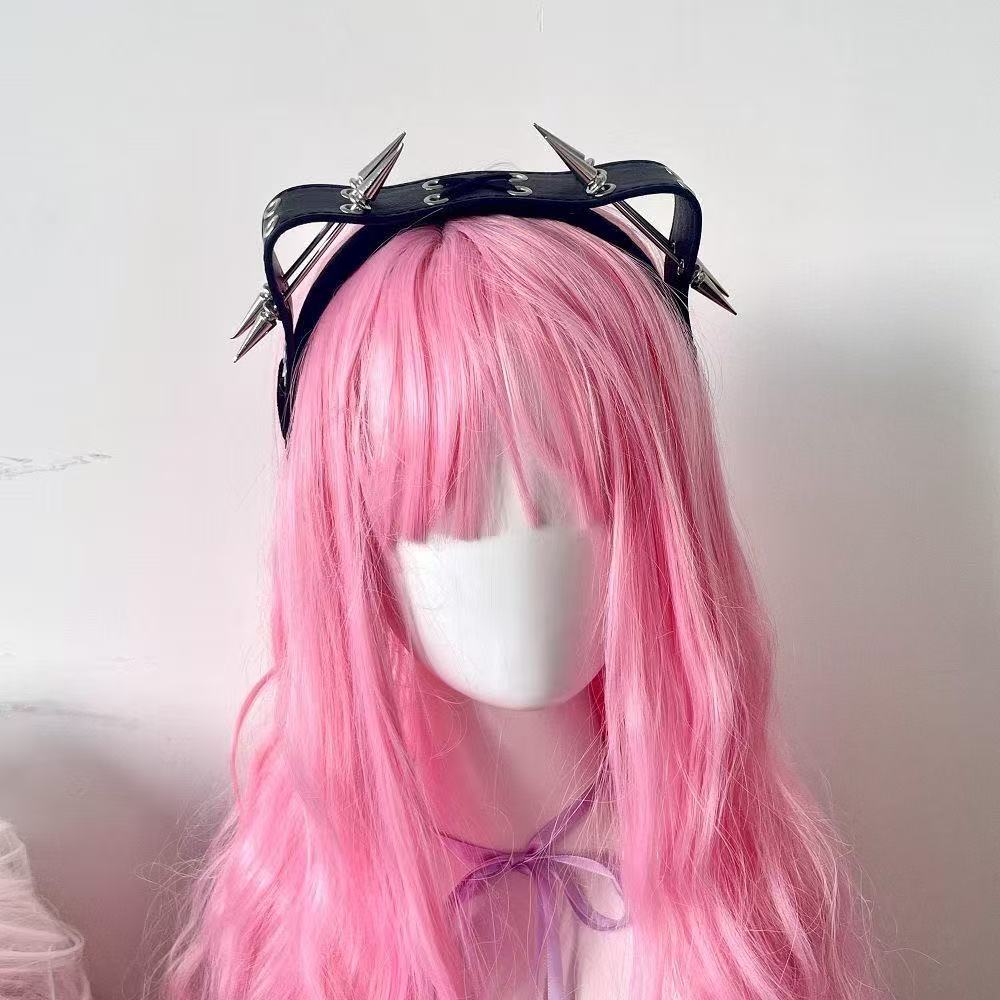 Punk Harajuku Rivet Headband,  - огляд і ціна Leatherwork Rings