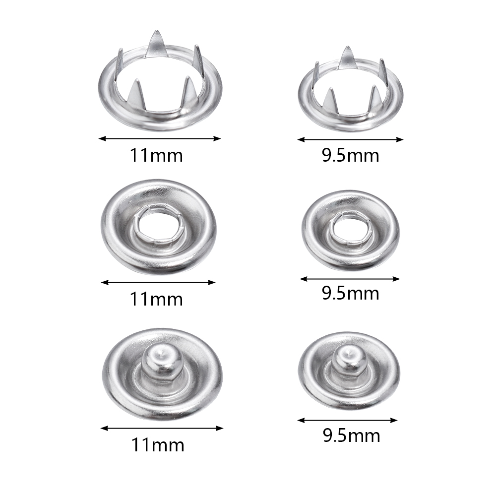 SAUVOO 50sets Iron Snap Button - огляд і ціна Snap Fastener Setter