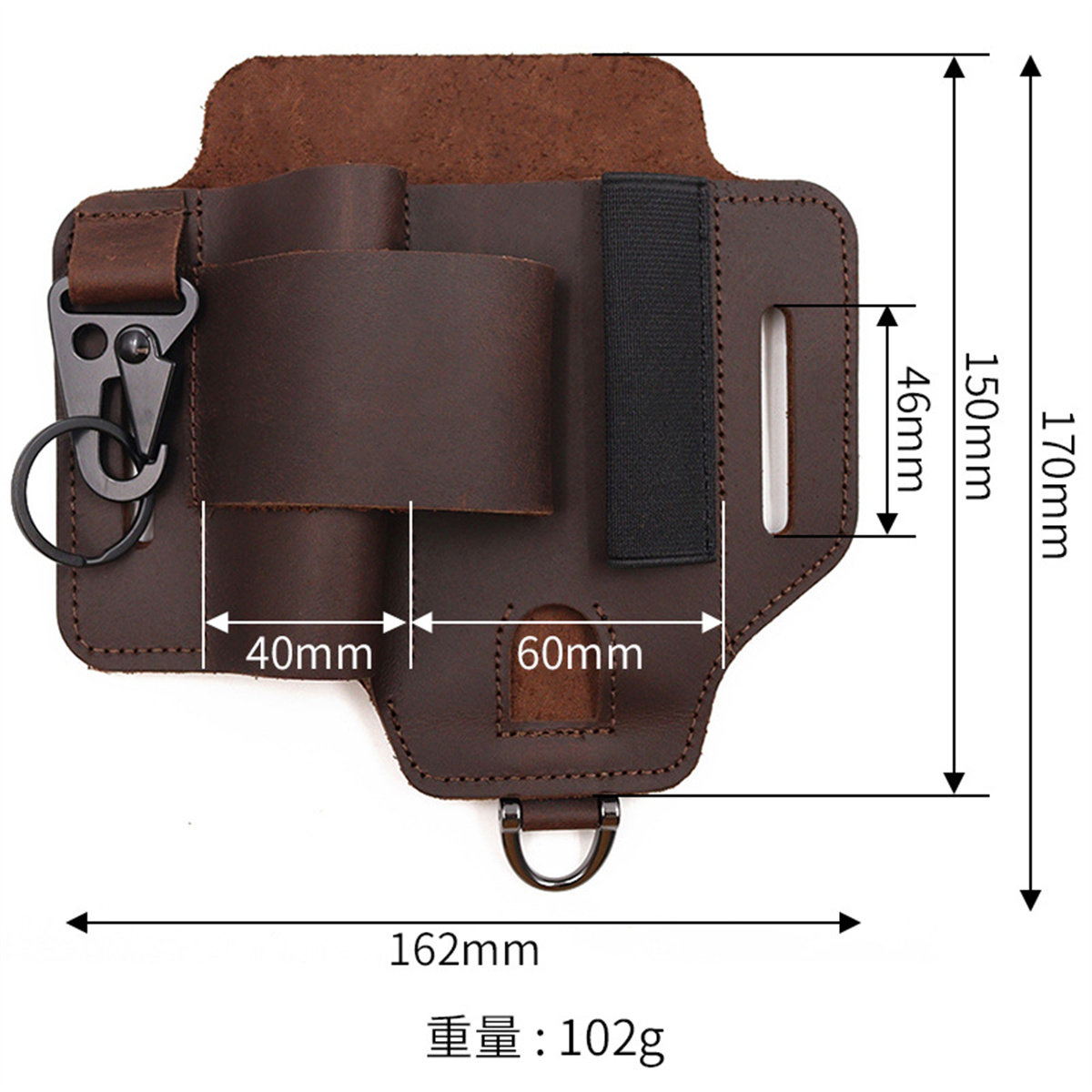 EDC Tactical Tool Holster Wild - огляд і ціна Leatherwork Tools