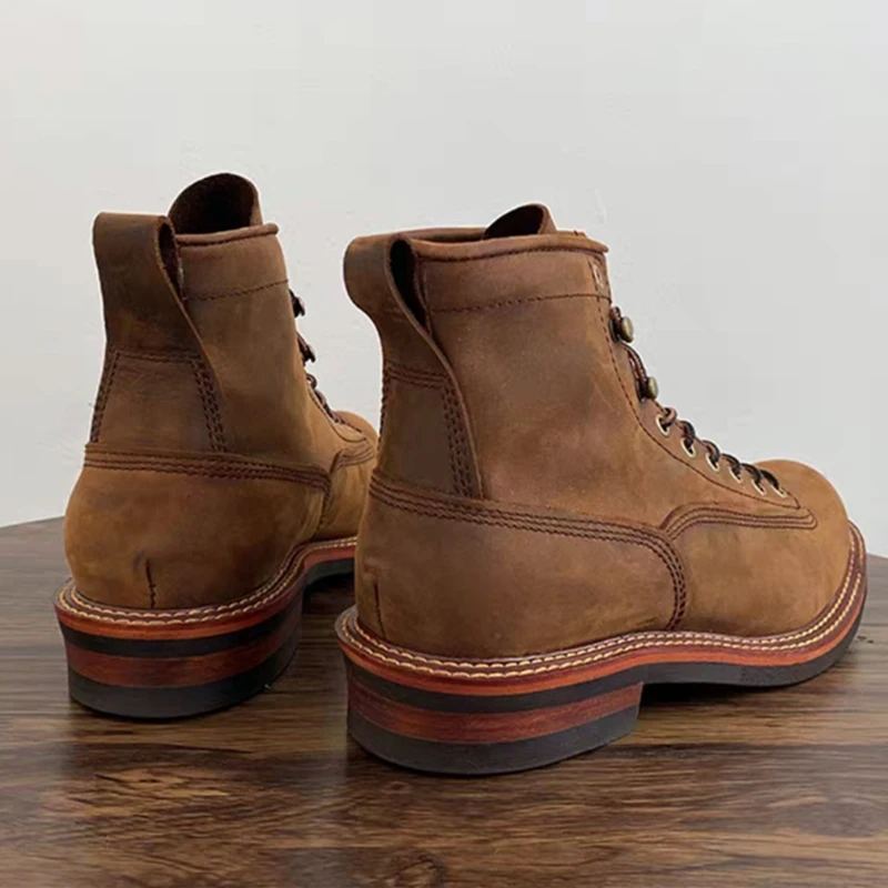 Vintage British Men Ankle Boot - огляд і ціна Leatherwork Tools