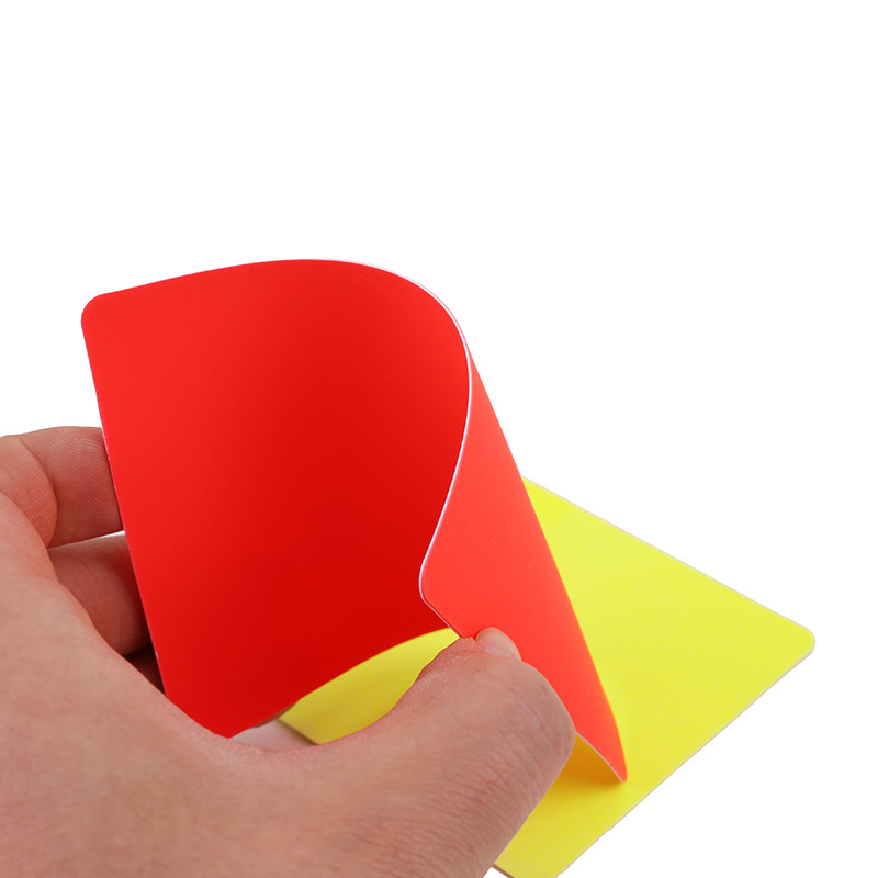 Referee Red Yellow Cards Set W - огляд і ціна Leatherwork Tools