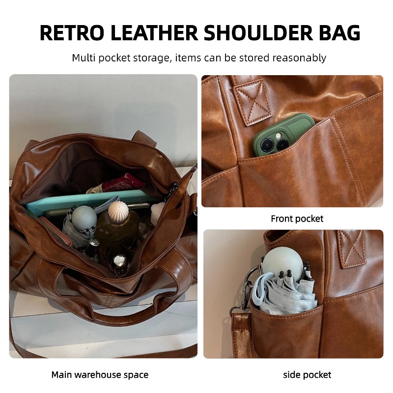 Women Retro Soft Leather Handb - огляд і ціна Leather Workshop
