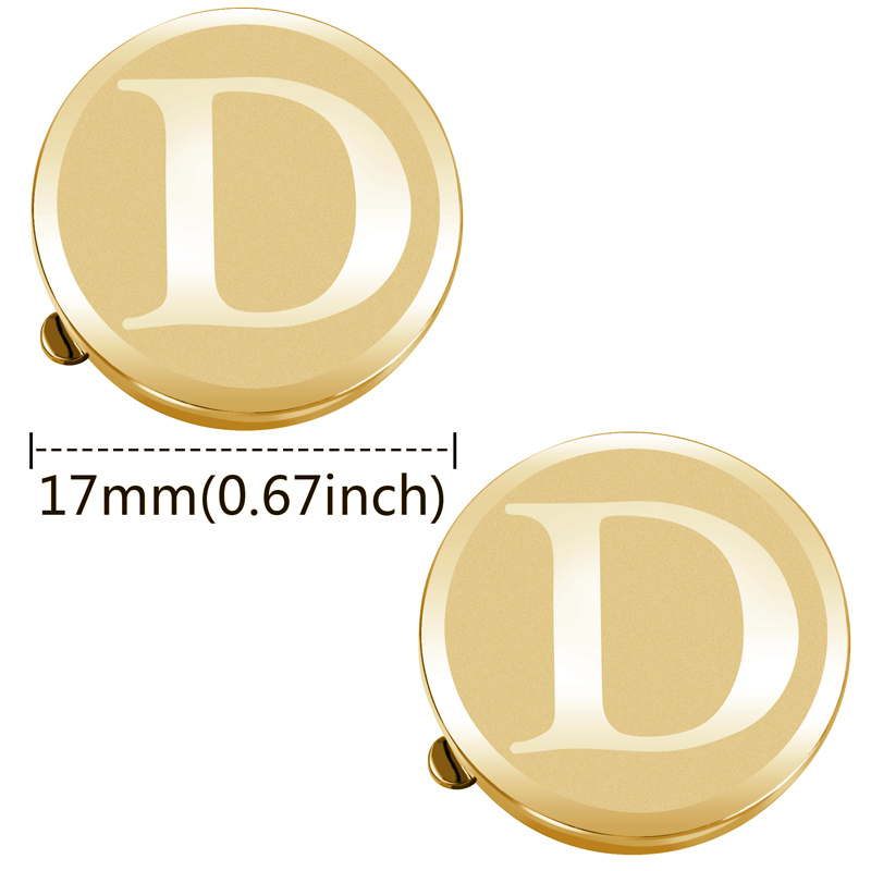 Men A-Z Initial Button Covers  - огляд і ціна Snap Fastener Setter