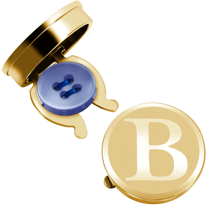 Men A-Z Initial Button Covers  - огляд і ціна Snap Fastener Setter