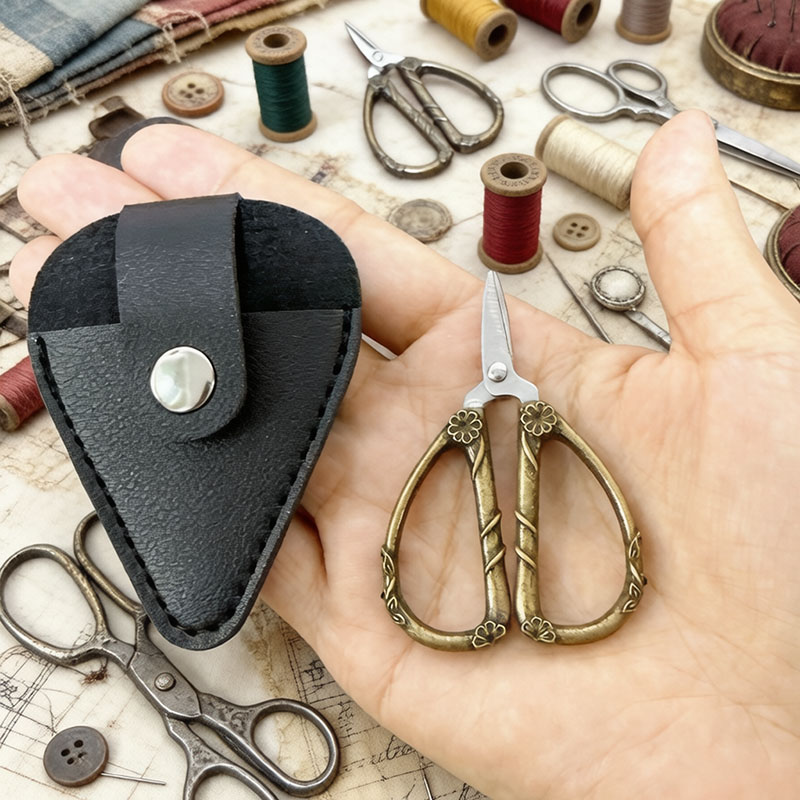 Mini Vintage Scissors Stainles - огляд і ціна Leather Work In Art