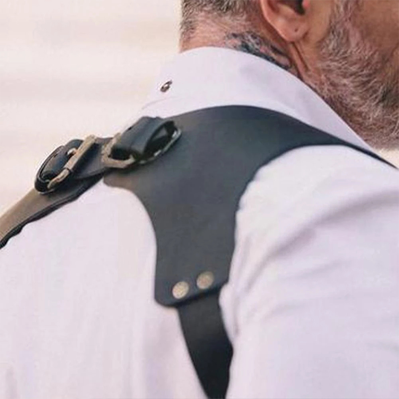 Men's Suspenders Belts New Fas - огляд і ціна Leather Work Harness