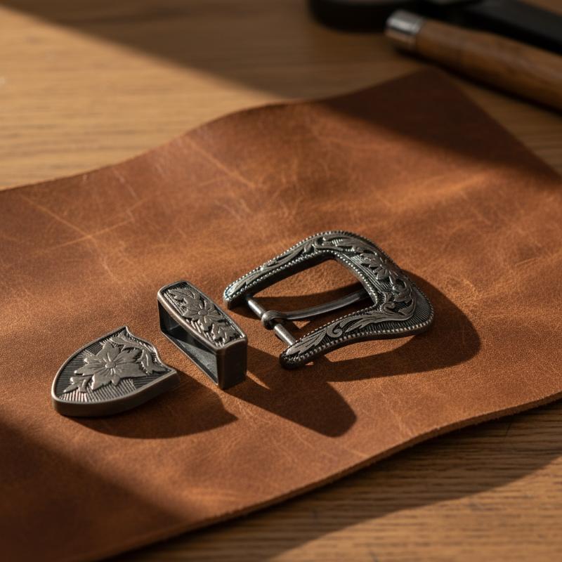 Floral Engraved Vintage Metal  - огляд і ціна Leather Work Outfit