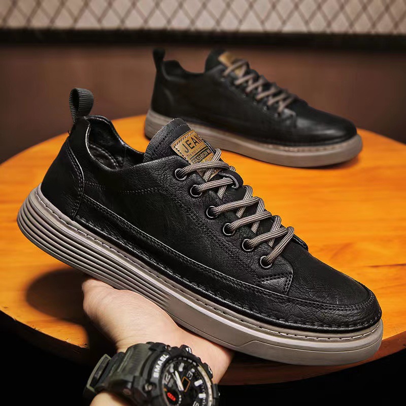 Casual leather shoes 2025 Spri - огляд і ціна Leatherworking Leveling