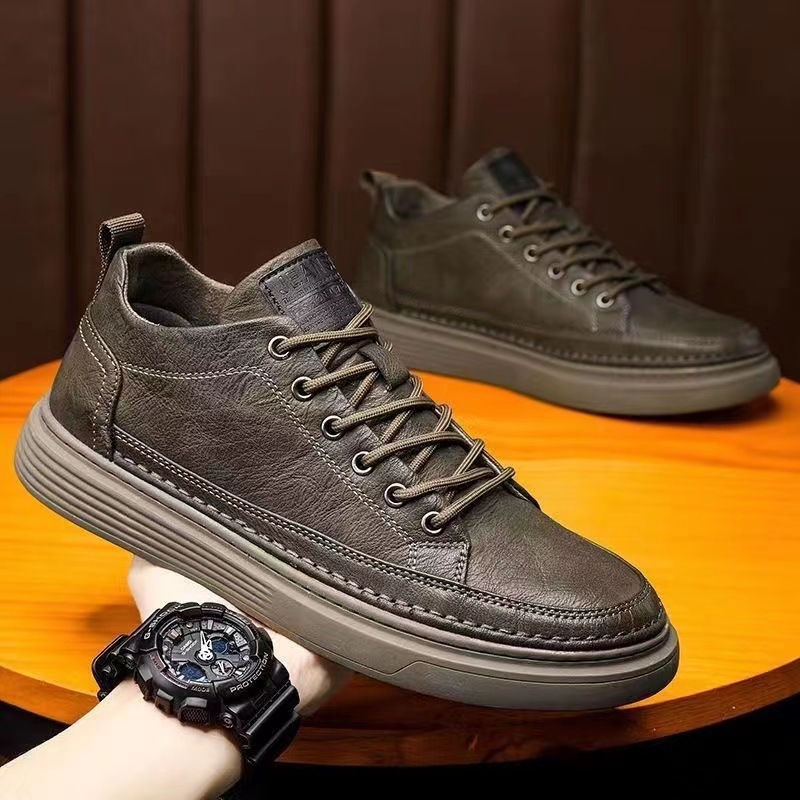 Casual leather shoes 2025 Spri - огляд і ціна Leatherworking Leveling