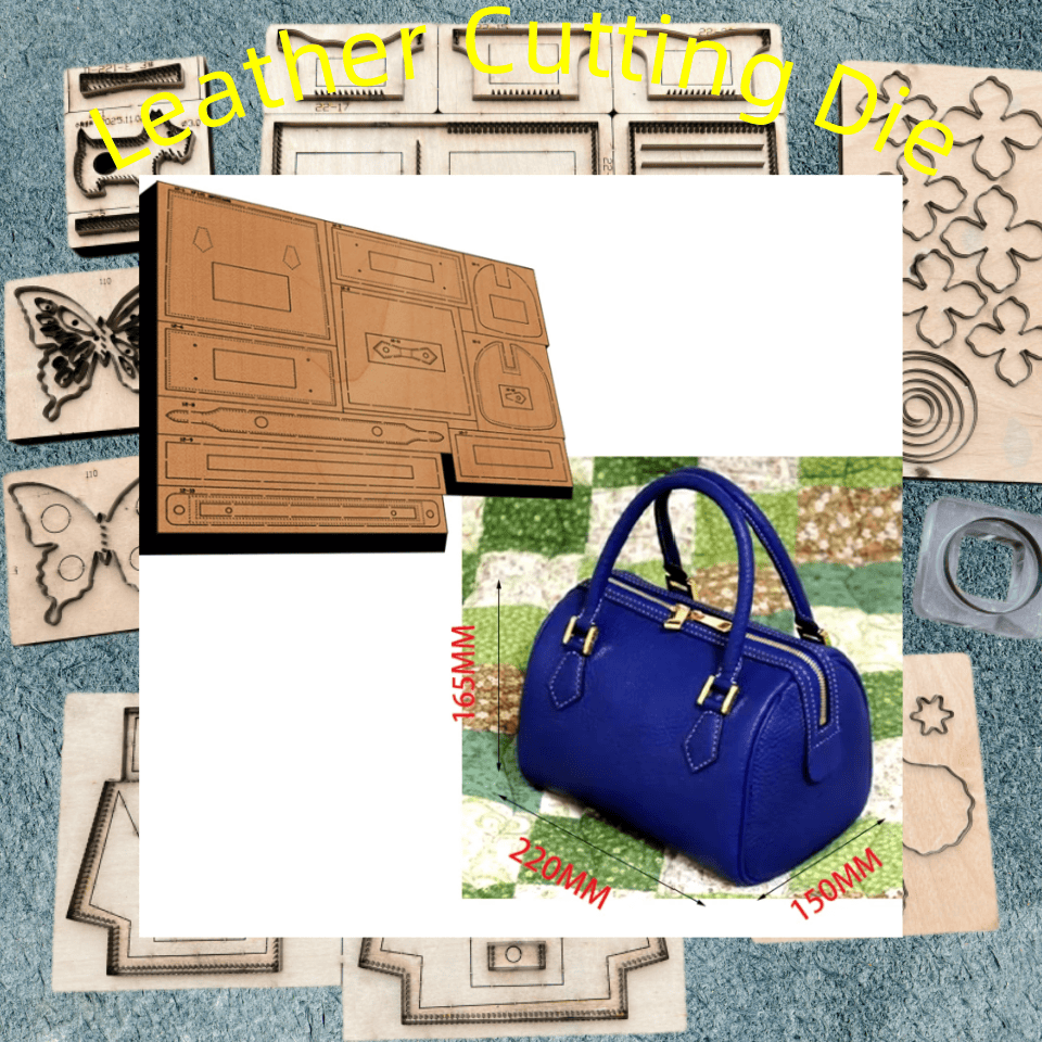 Wooden Cutting Die Handbag & W - огляд і ціна Leatherwork Rings