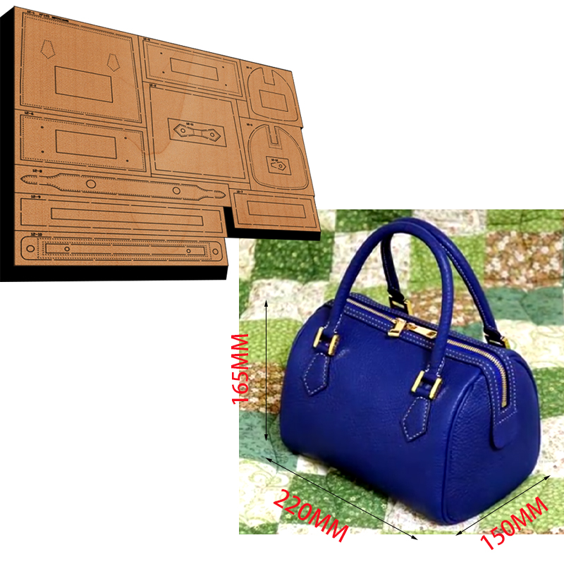 Wooden Cutting Die Handbag & W - огляд і ціна Leatherwork Rings