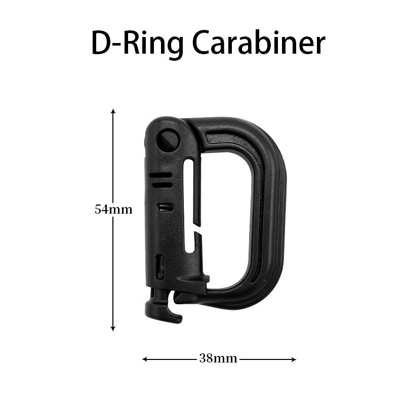 2Pcs MOLLE Carabiner Tactical  - огляд і ціна Snap Fastener Setter