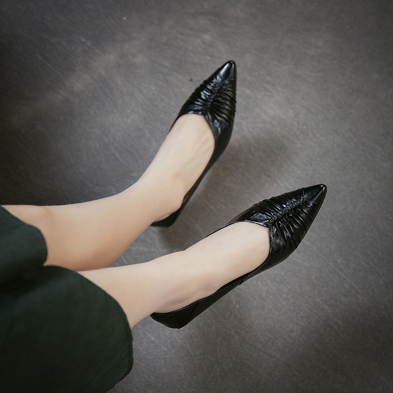Genuine Leather Office Work Sh - огляд і ціна Leather Work Outfit