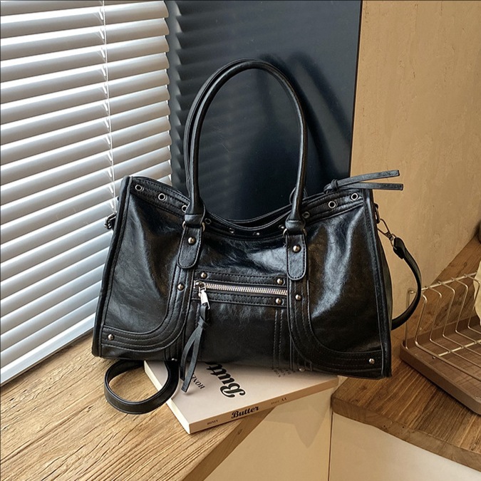 Motorcycle Handbag Retro Women - огляд і ціна Leather Workshop