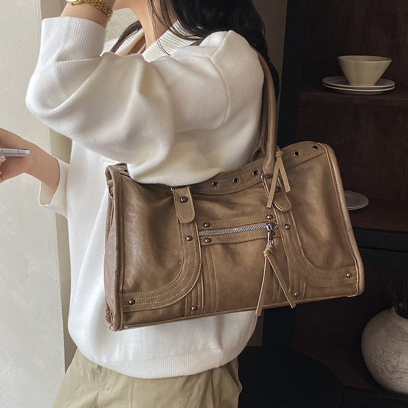 Motorcycle Handbag Retro Women - огляд і ціна Leather Workshop