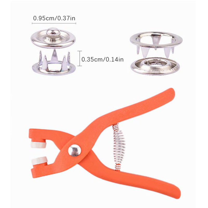 50/100PCS Plier Tool Metal Sew - огляд і ціна Snap Fastener Setter