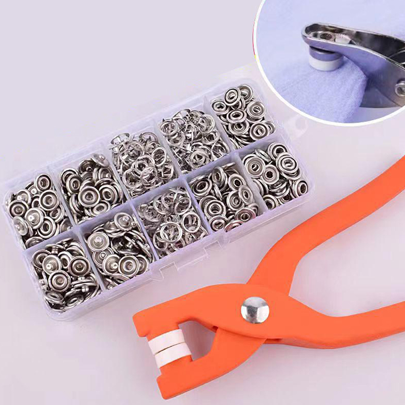 50/100PCS Plier Tool Metal Sew - огляд і ціна Snap Fastener Setter