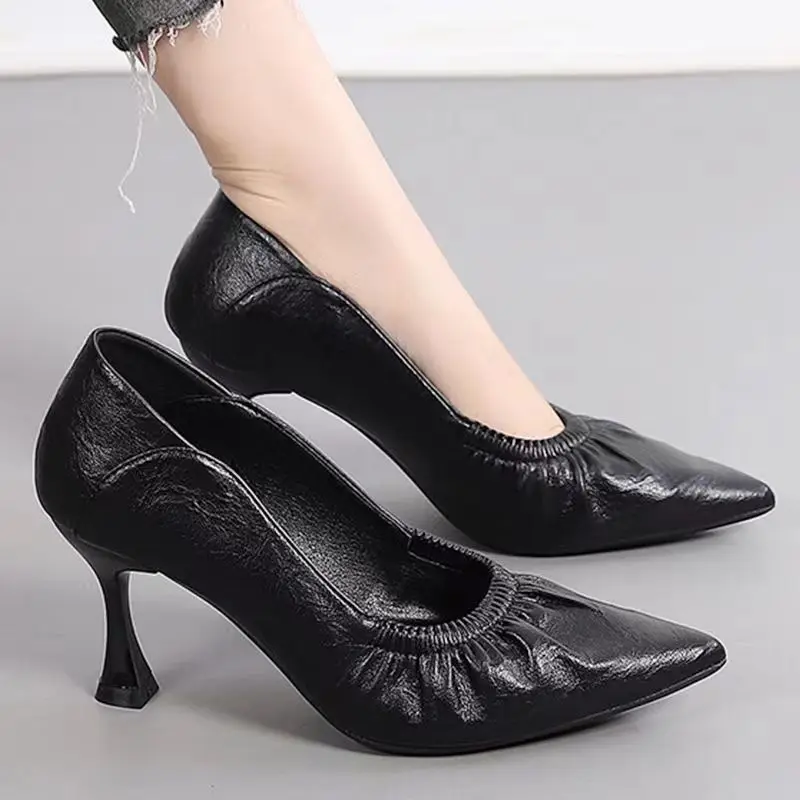 2025 Leather Office Work Shoes - огляд і ціна Leather Work Outfit